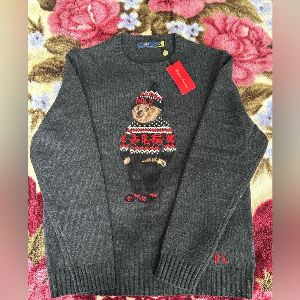 Polo bear sweater